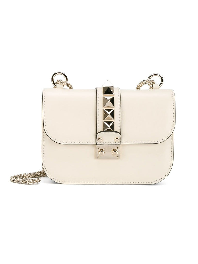 ivory Valentino Garavani 'Small Lock' shoulder bag