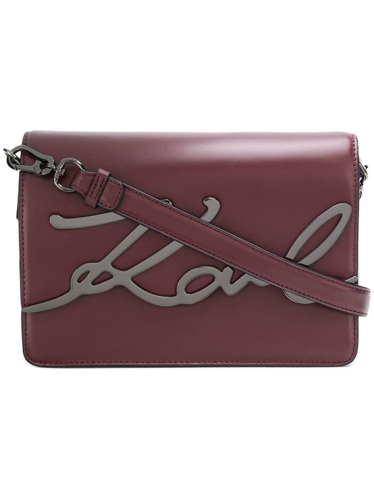 K/Signature shoulder bag