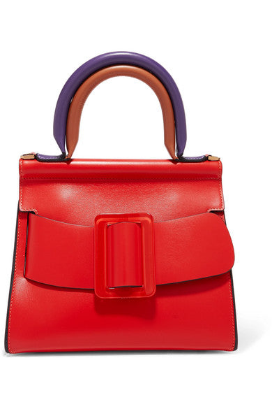 Karl 24 buckled leather tote