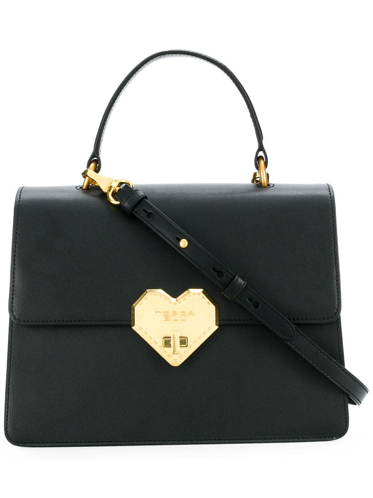 heart lock tote