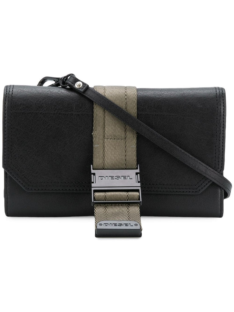 strap buckle crossbody bag