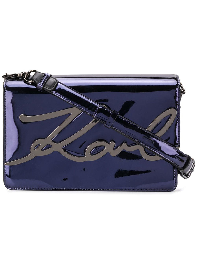 Signature Gloss shoulder bag