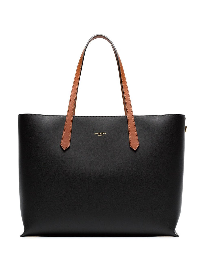 black gv3 leather shopper