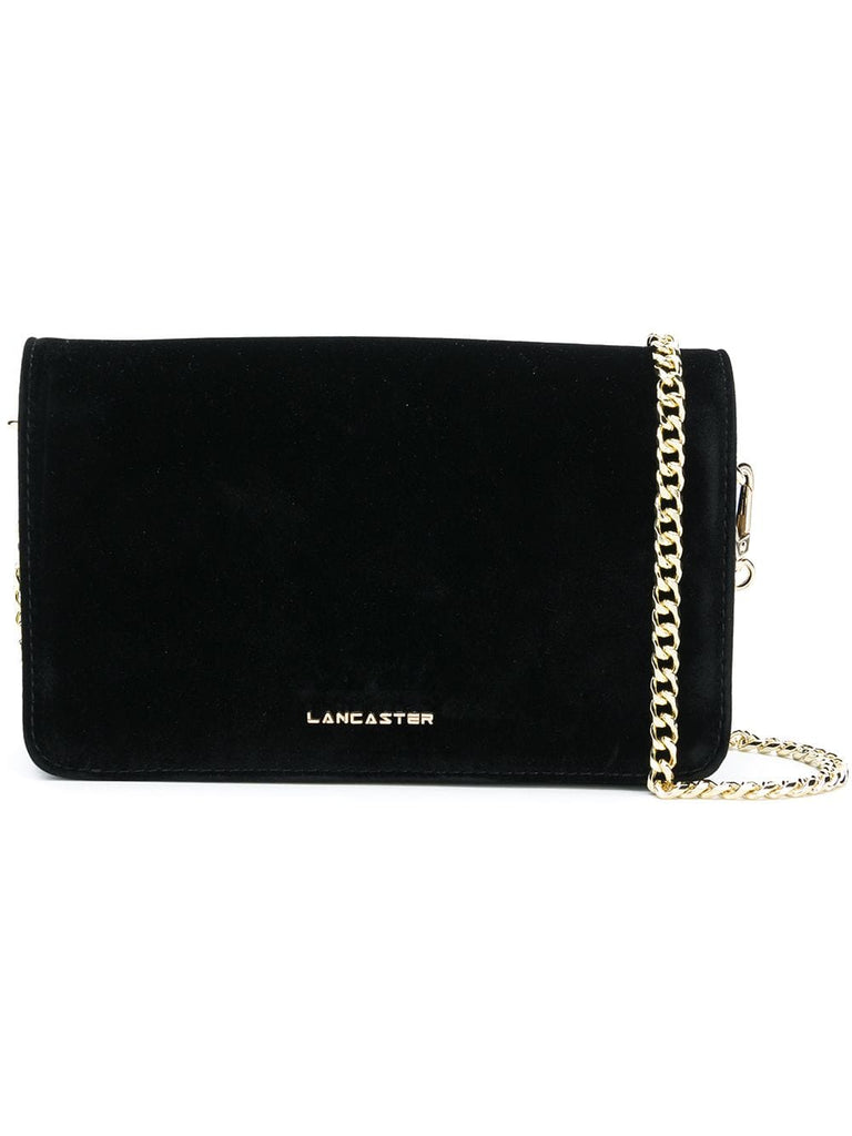 logo plaque shoulder bag