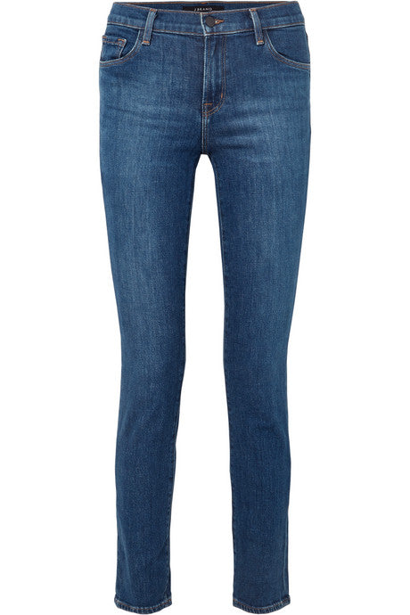 Maude mid-rise skinny jeans