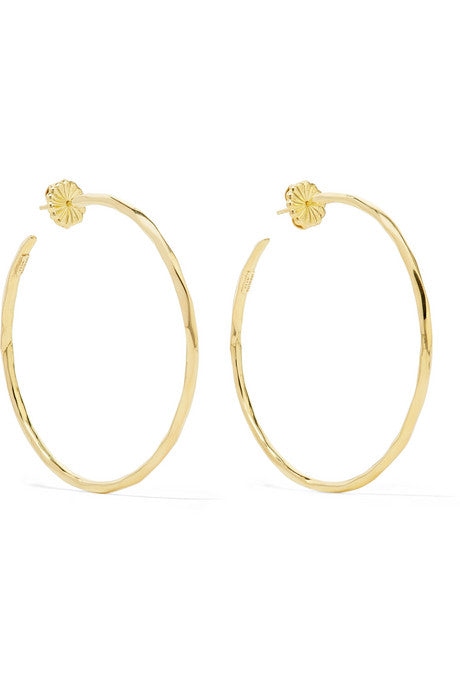 Classico Bastille 18-karat gold hoop earrings