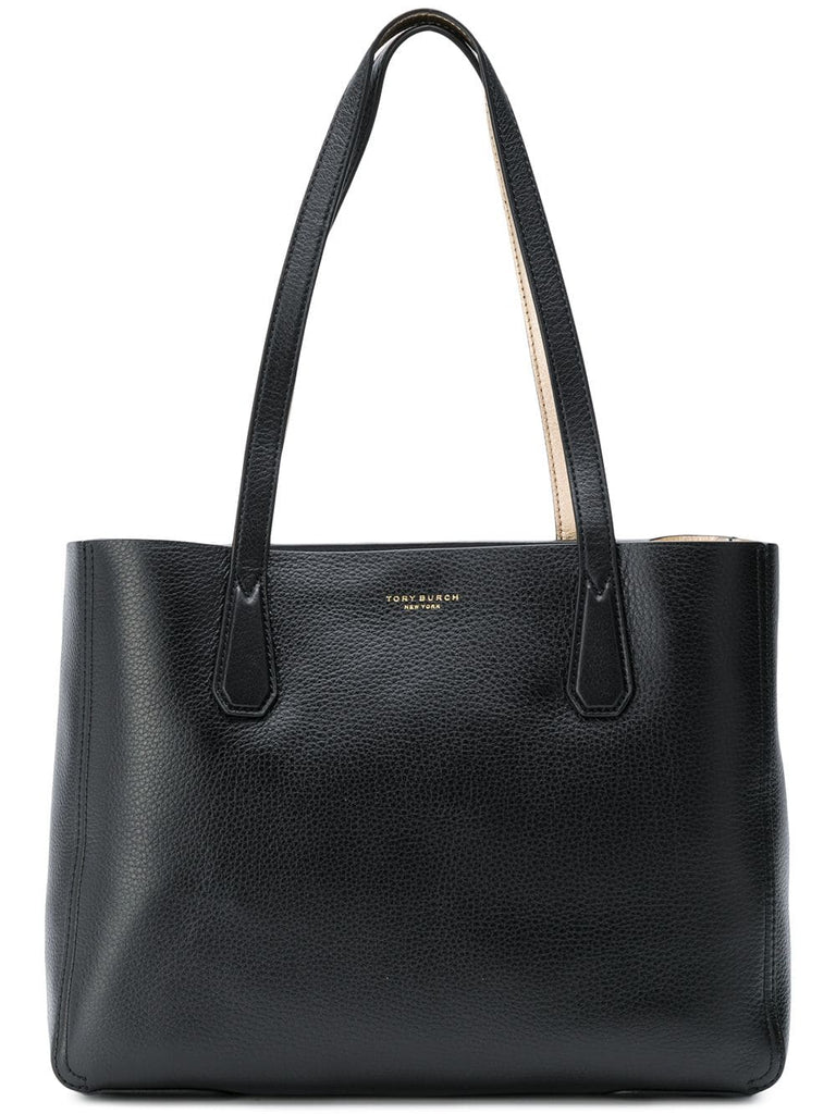 phoebe metallic mini tote