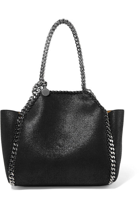 The Falabella mini reversible faux brushed-leather tote