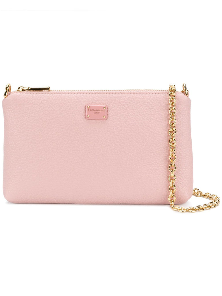 pebbled shoulder bag