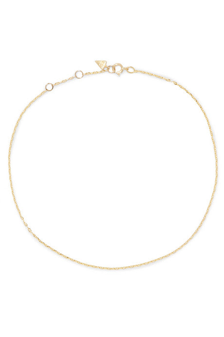 14-karat gold anklet