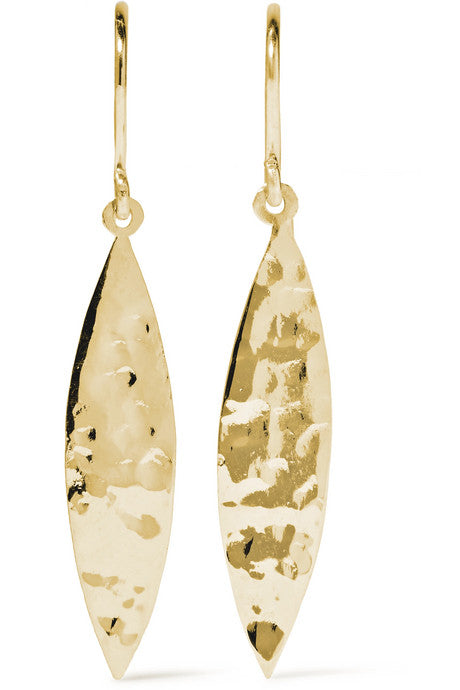 18-karat gold earrings