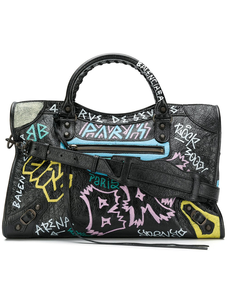 Classic City Graffiti Long Strap bag