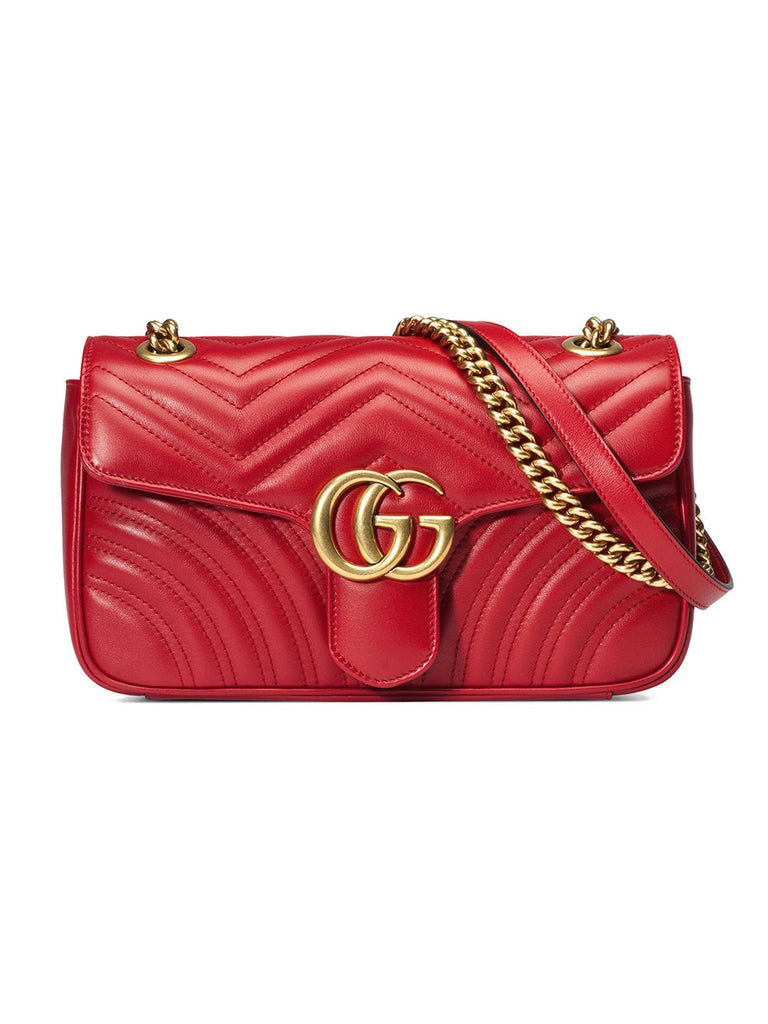 GG Marmont small matelassé shoulder bag