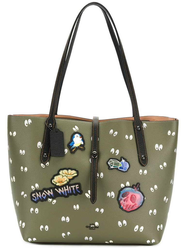 Coach x Disney Spooky Eyes Market tote