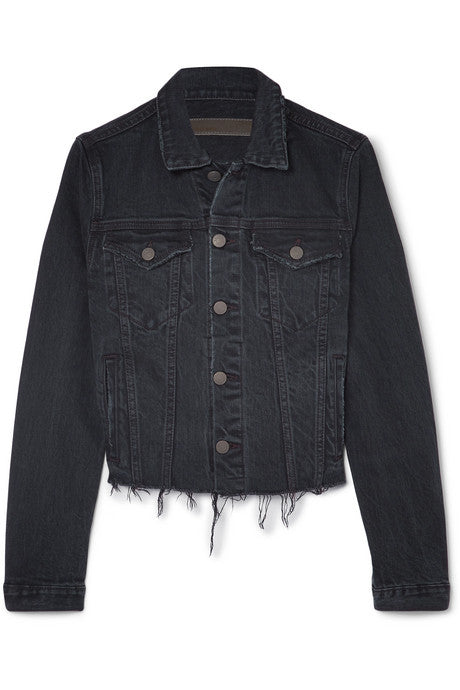 Cara distressed denim jacket