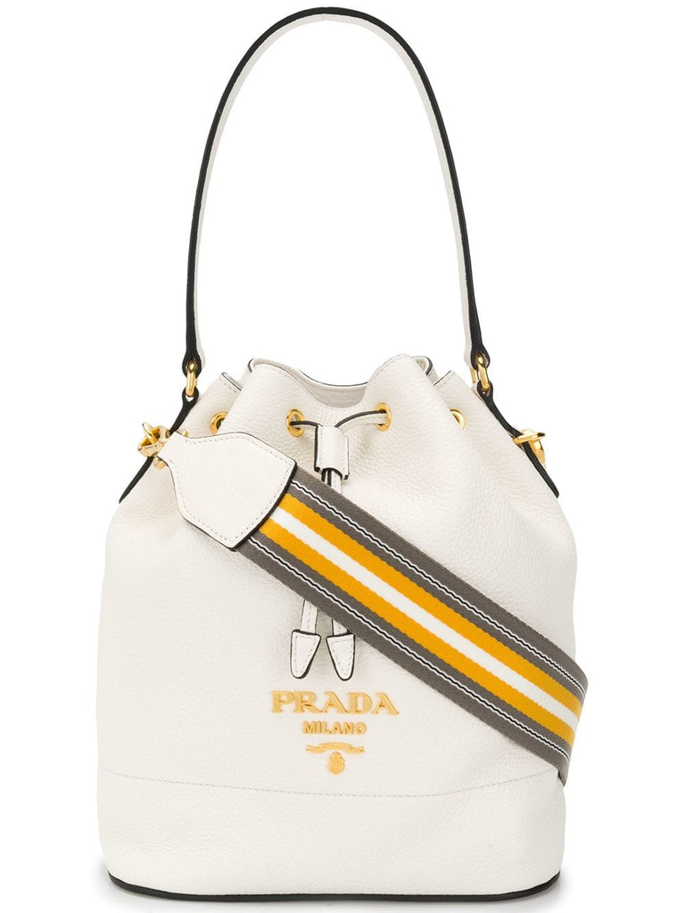 classic logo bucket bag