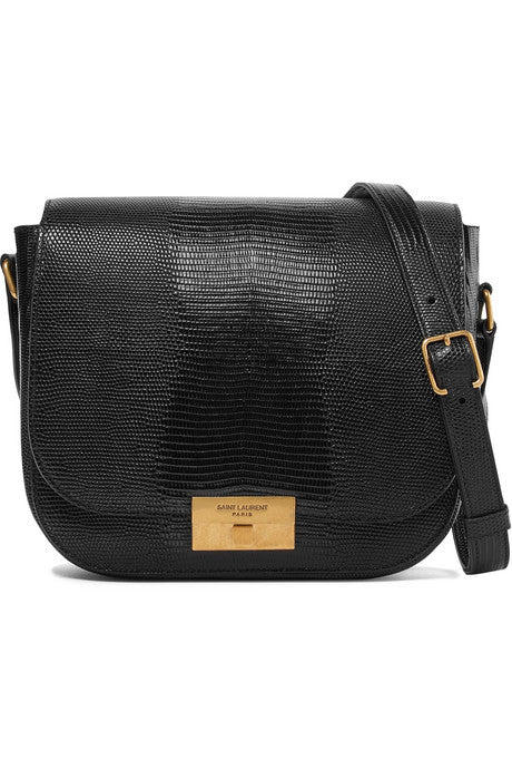 Betty lizard-effect leather shoulder bag