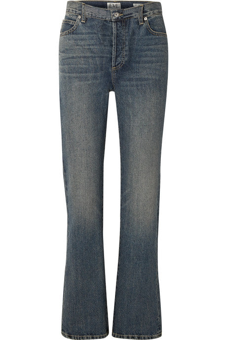 Juliette high-rise straight-leg jeans