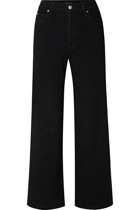 Charlotte high-rise wide-leg jeans