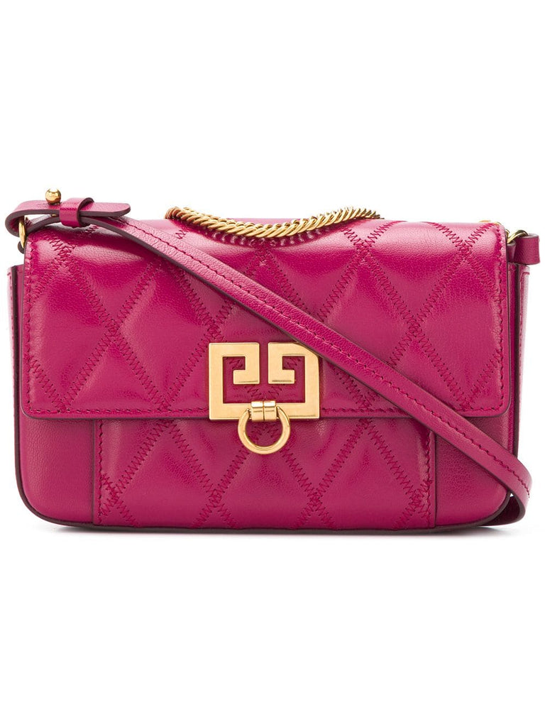 quilted cross body bag