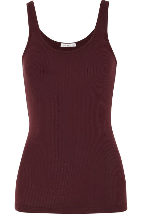 The Daily ribbed stretch-Supima cotton jersey tank