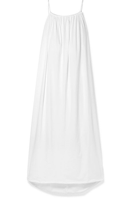 Dresia oversized tassel-trimmed cotton-jersey maxi dress