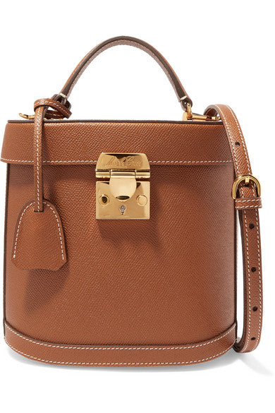 Benchley textured-leather shoulder bag