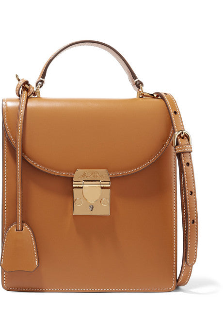 Uptown leather shoulder bag