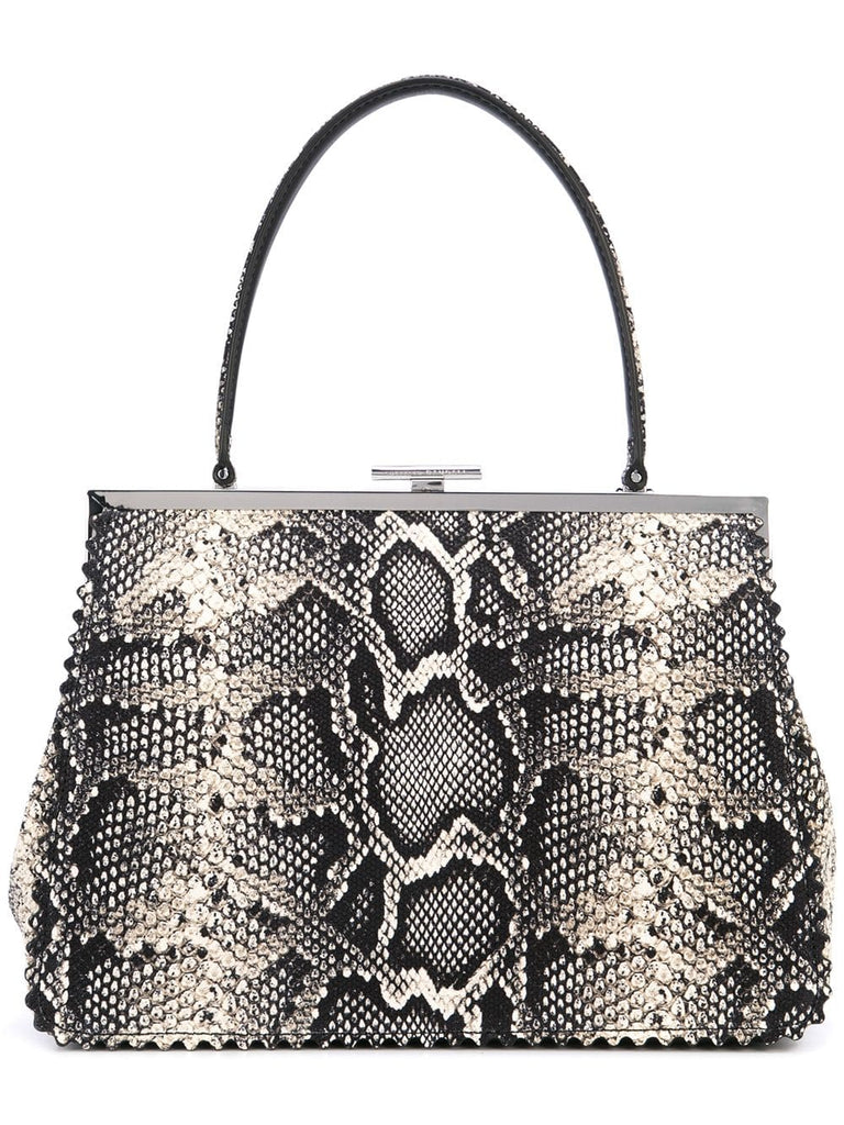 Olivia snake-effect tote