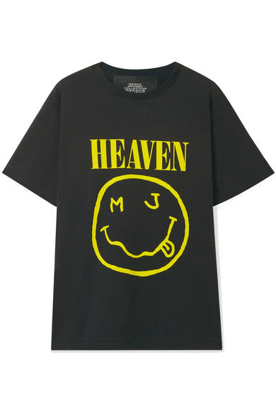 Heaven printed cotton-jersey T-shirt