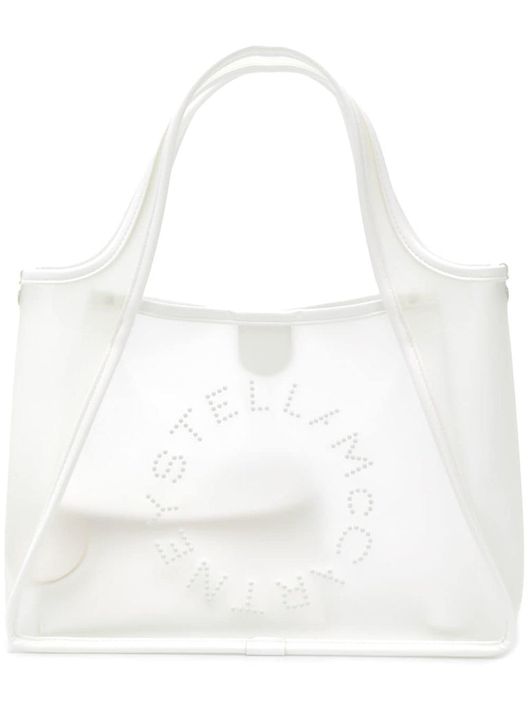 transparent tote bag