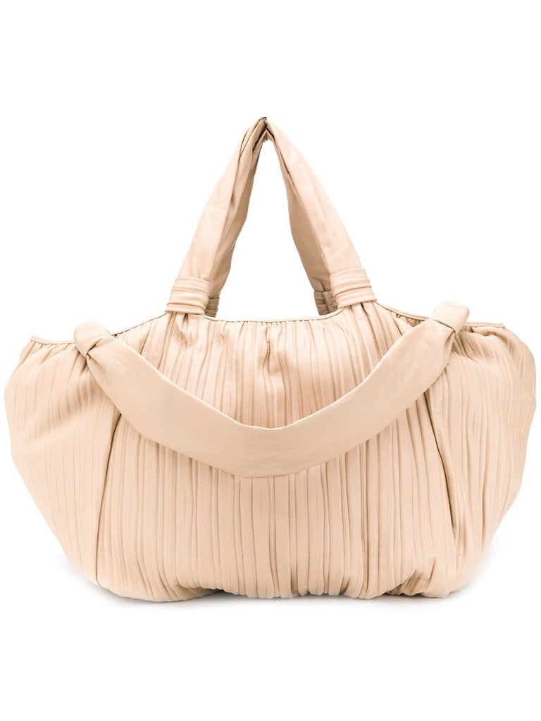 ruched tote