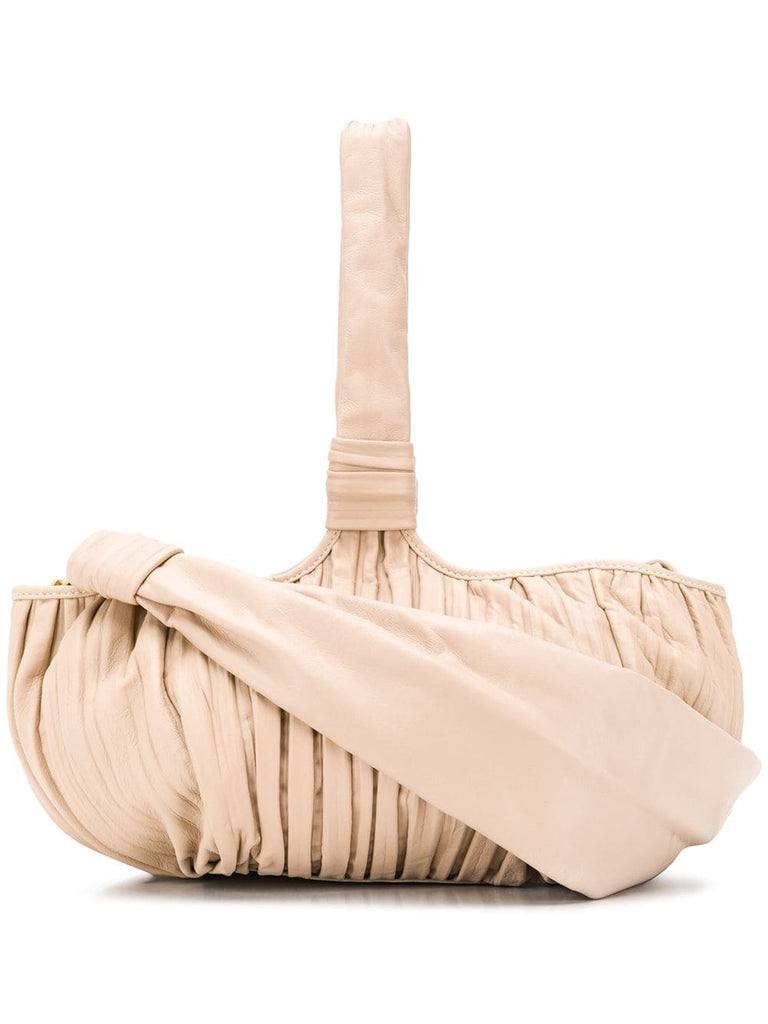 ruched shoulder bag