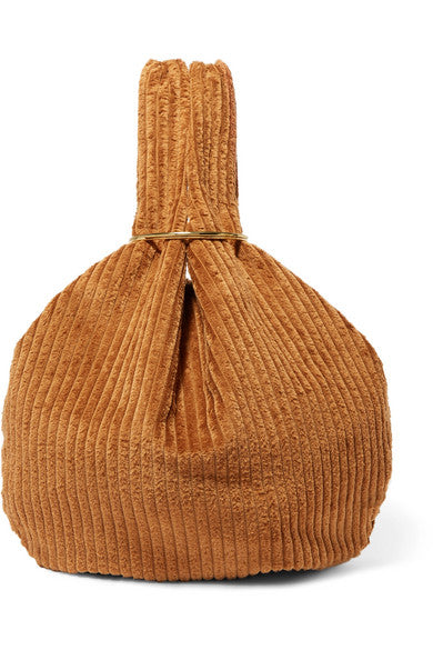 Sensillo cotton-corduroy tote