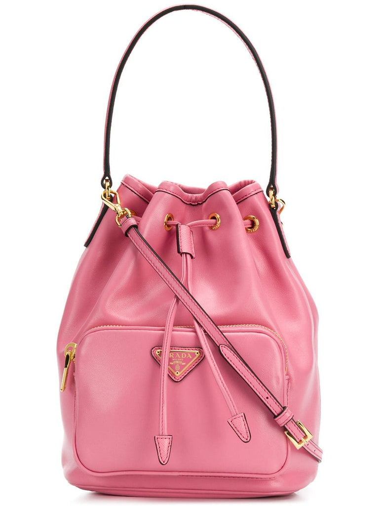 Bandoliera bucket bag