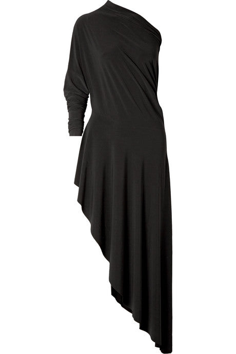 Convertible stretch-jersey maxi dress