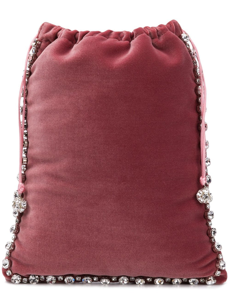 velvet mini bag