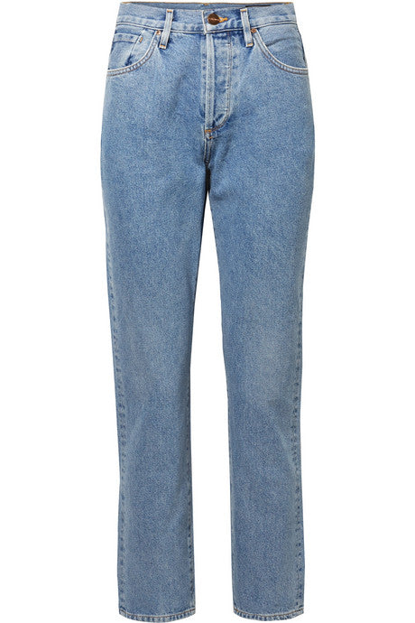 The Benefit high-rise straight-leg jeans