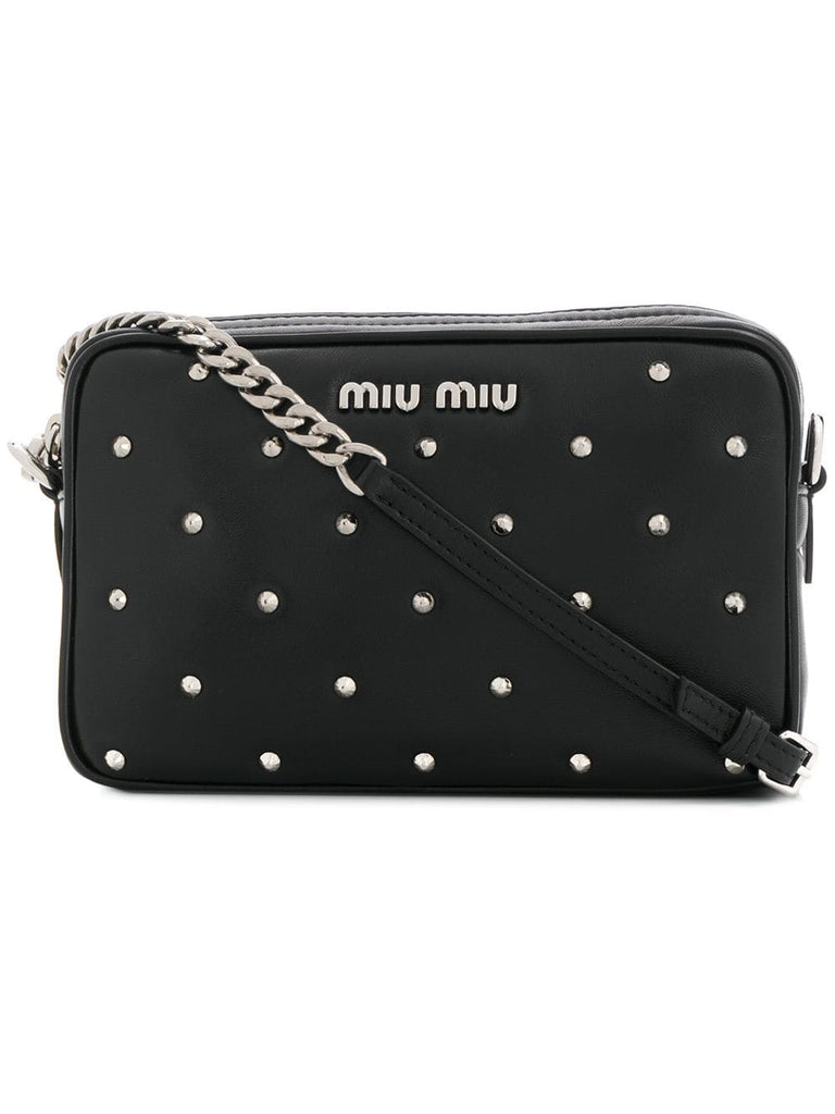 studded camera bag