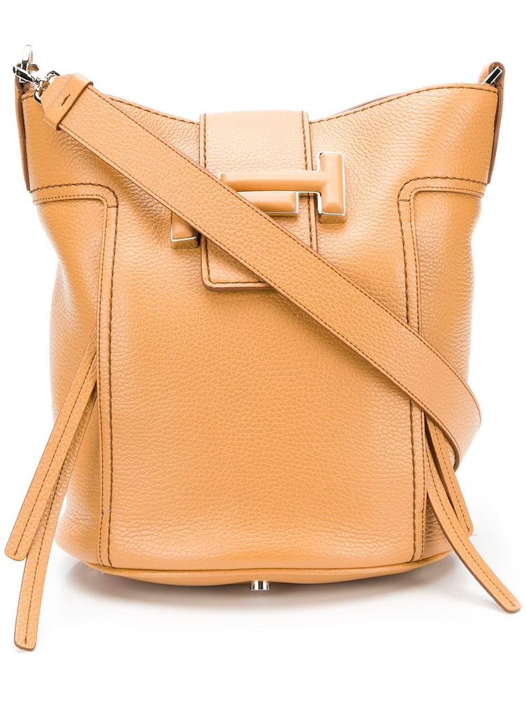 Double T bucket bag