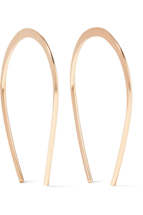 14-karat gold earrings