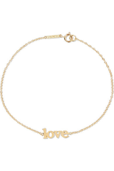 Love 18-karat gold bracelet