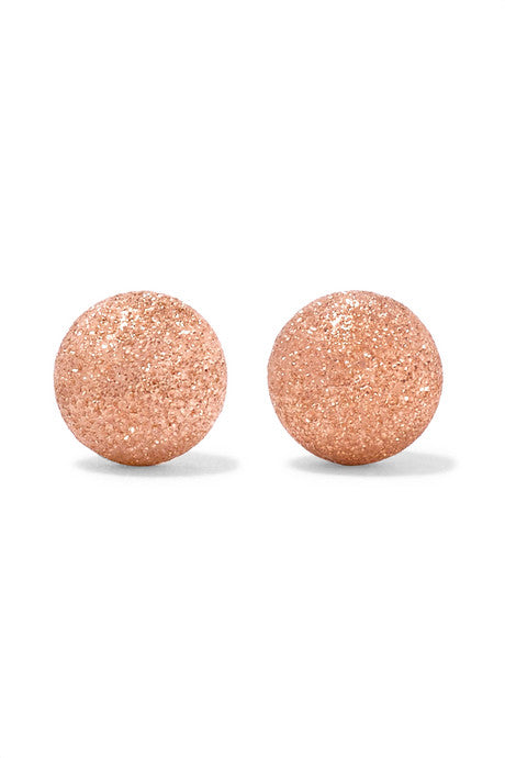 18-karat rose gold earrings