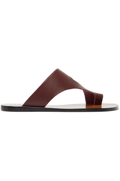 Roma cutout leather sandals
