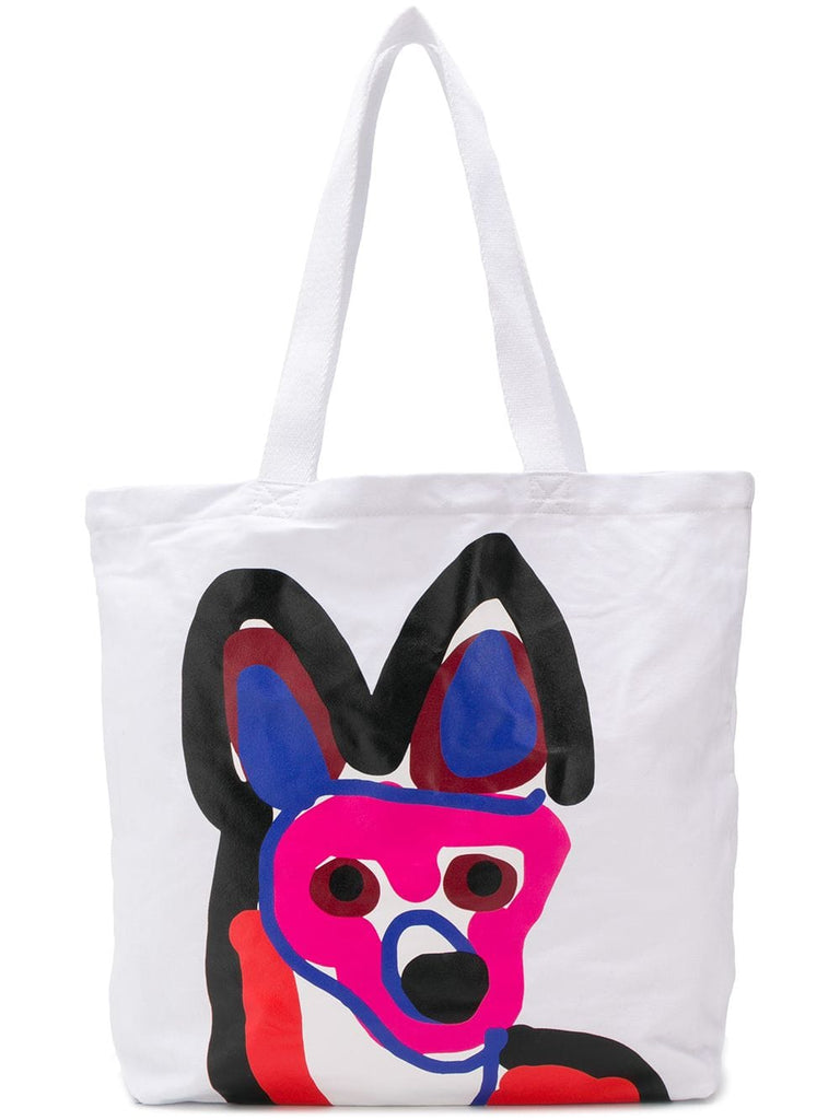 Acid Fox tote bag