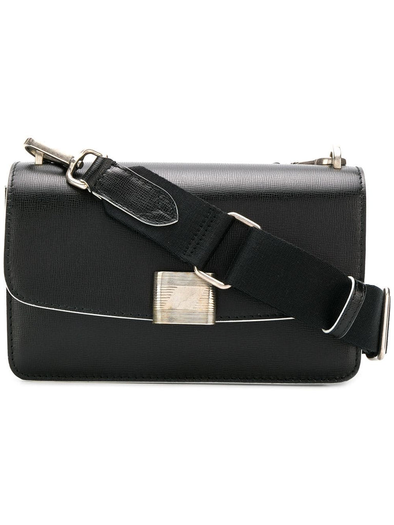 long foldover shoulder bag