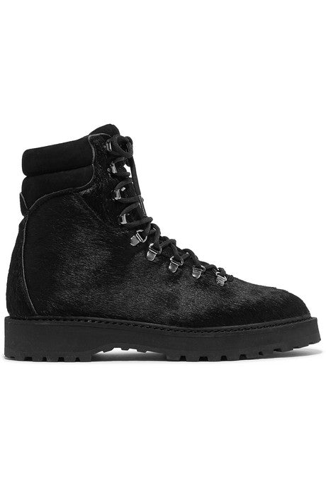 Monfumo calf hair ankle boots