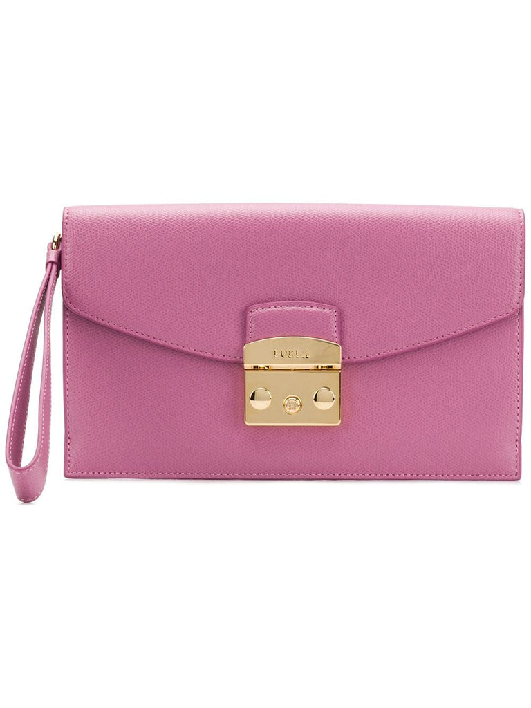 Metropolis clutch bag