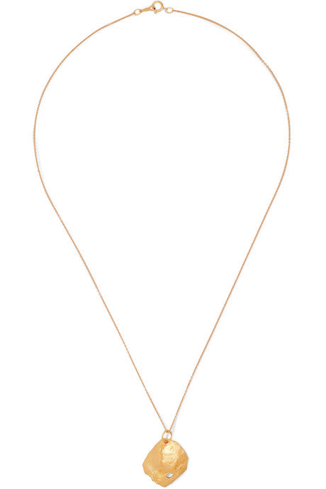 The Rumours gold-plated necklace