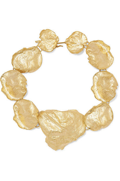 Rosa gold vermeil anklet